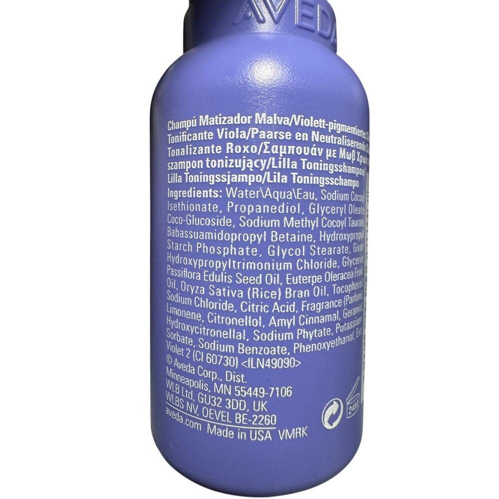 NWT Aveda Blonde Revival Purple Toning Shampoo- 1.7 fl oz travel size - Picture 3 of 3